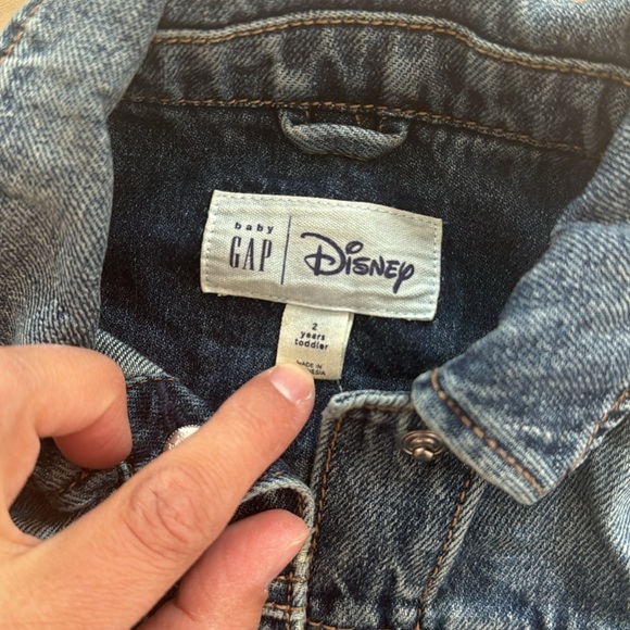 NWT gap minnie denim jacket - Picture 2 of 4